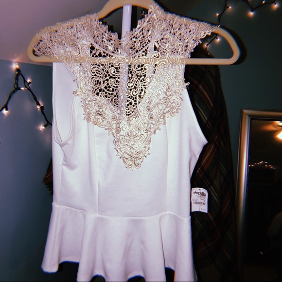 Charlotte Russe Tops - JUNIOR’S FORMAL PARTY TOP